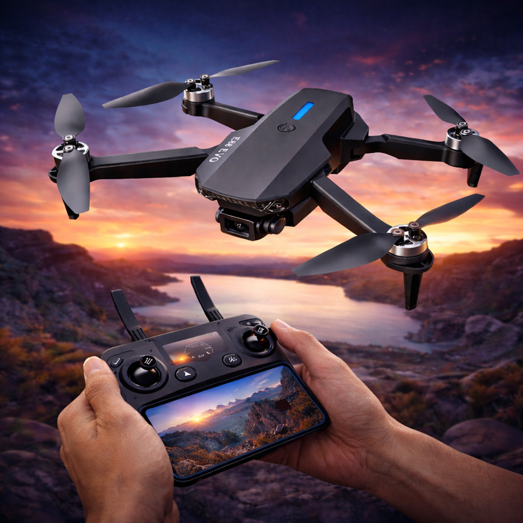 Dron Plegable Pro 4K E88 EVO